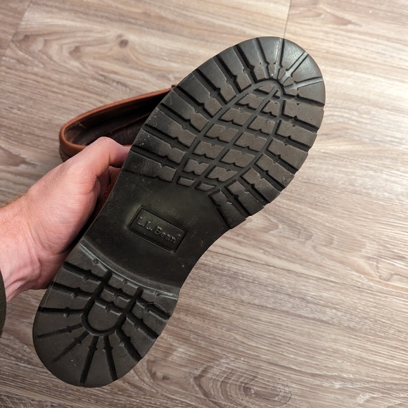 Vintage L.L. Bean moc toe loafers 10.5 - Picture 5 of 5